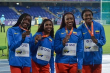María Alejandra Murillo, Marlet Ospino, Mélany Bolaño y Laura Martínez