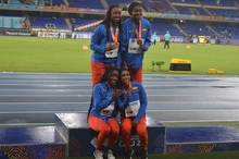 María Alejandra Murillo, Marlet Ospino, Mélany Bolaño y Laura Martínez