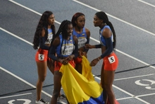 María Alejandra Murillo, Marlet Ospino, Mélany Bolaño y Laura Martínez
