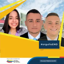 Estudiantes Joan Orozco, Maria Paula Moofarif y John Faver Morales del programa de Nutrición y Dietética