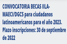 Becas IILA 2022