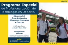 Programa Especial de Profesionalización de Tecnólogos en Deporte - Diplomado 1