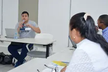 Rectora (E) posesionó a Representante de Estudiantes ante el Consejo Académico