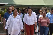 Ministra del Deporte - Astrid Bibiana Rodríguez - Rectora (E) Patricia Martínez