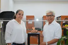 La IUEND recibió la estatuilla del Barón Pierre de Coubertin