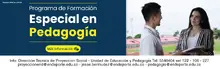 Programa de Formación Especial en Pedagogía