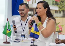 Rectora de la IUEND recibió visita de la Embajada de Barbados en Brasil y de la Universidade Federal de Sao Paulo 