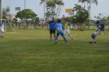 Se realizó en la IUEND la conferencia y clínica deportiva en campo ADN del Campeón con el exarquero y entrenador argentino Carlos El Mono Navarro