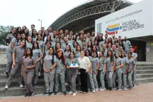 Estudiantes de Fisioterapia realizaron el cierre de sus pasantías 