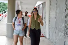 Recibimos la visita internacional de los jefes de misión de los FISU  América Games