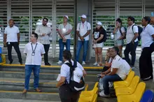 Recibimos la visita internacional de los jefes de misión de los FISU  América Games