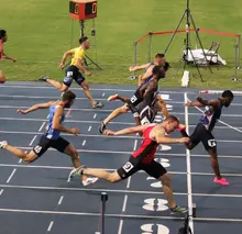 Gian Marco Andrade, se convirtió en el campeón mundial con un tiempo de 10,76 