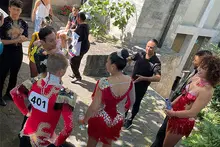 Alba Inés Astudillo, jueza en el Mundial de Salsa en Laussane, Suiza