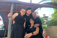 Alba Inés Astudillo, jueza en el Mundial de Salsa en Laussane, Suiza