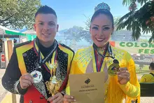 Alba Inés Astudillo, jueza en el Mundial de Salsa en Laussane, Suiza