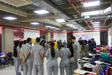 Estudiantes de la Facultad de Salud y Rehabilitación participan en la ‘Estrategia Acompáñame’ para fortalecer la educación inicial