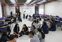 Estudiantes de la Facultad de Salud y Rehabilitación participan en la ‘Estrategia Acompáñame’ para fortalecer la educación inicial