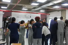 Estudiantes de la Facultad de Salud y Rehabilitación participan en la ‘Estrategia Acompáñame’ para fortalecer la educación inicial