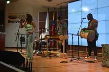 Al ritmo de cuentos, marimba y tambores se vivió el cuarto día de la agenda académica de la COP16