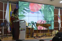 Al ritmo de cuentos, marimba y tambores se vivió el cuarto día de la agenda académica de la COP16