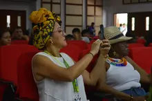 Al ritmo de cuentos, marimba y tambores se vivió el cuarto día de la agenda académica de la COP16
