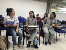 Se Posesionaron Las Nuevas Representantes Estudiantiles Del Programa De Nutrición Y Dietética