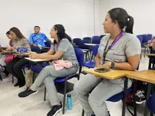 Se Posesionaron Las Nuevas Representantes Estudiantiles Del Programa De Nutrición Y Dietética