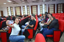 La Institución Universitaria Escuela Nacional del Deporte da la bienvenida a sus nuevos estudiantes en la Inducción 2025-I