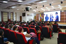 La Institución Universitaria Escuela Nacional del Deporte da la bienvenida a sus nuevos estudiantes en la Inducción 2025-I