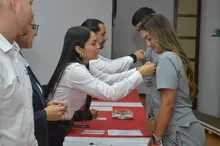 La Facultad de Salud y Rehabilitación realizó la Ceremonia de Imposición de Gafetes