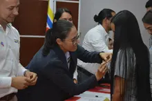 La Facultad de Salud y Rehabilitación realizó la Ceremonia de Imposición de Gafetes