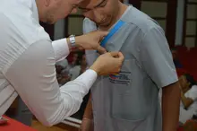 La Facultad de Salud y Rehabilitación realizó la Ceremonia de Imposición de Gafetes