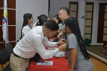 La Facultad de Salud y Rehabilitación realizó la Ceremonia de Imposición de Gafetes