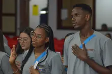 La Facultad de Salud y Rehabilitación realizó la Ceremonia de Imposición de Gafetes