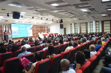 La Facultad de Salud y Rehabilitación realizó la Ceremonia de Imposición de Gafetes