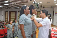 La Facultad de Salud y Rehabilitación realizó la Ceremonia de Imposición de Gafetes