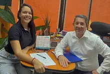 María Fernanda Gallardo Florián del programa de Administración de Empresas