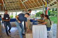 Funcionarios y docentes eligieron nuevos representantes del COPASST y del Comité de Convivencia Laboral en la Escuela Nacional del Deporte