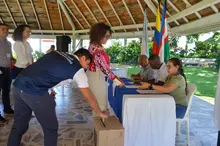 Funcionarios y docentes eligieron nuevos representantes del COPASST y del Comité de Convivencia Laboral en la Escuela Nacional del Deporte