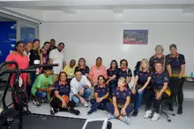 50 años después, Selección Colombiana Femenina de Baloncesto visitó la IUEND