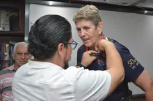 50 años después, Selección Colombiana Femenina de Baloncesto visitó la IUEND