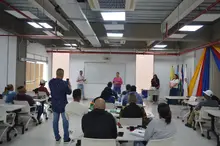 Como parte de la estrategia de Regionalización, estudiantes de Guacarí visitaron la Escuela Nacional del Deporte 