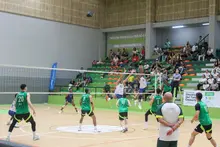 Equipos  de conjunto masculino de la IUEND avanzan a la final en los Juegos Universitarios