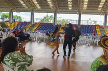 Talentos vocales y art&iacute;sticos de la IUEND brillaron en el D&iacute;a Cultural