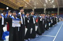 As&iacute; se vivieron los grados en la Instituci&oacute;n Universitaria Escuela Nacional del Deporte