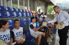 La Tasa Pro Deporte fortalece el desarrollo integral de los deportistas cale&ntilde;os en la Escuela Nacional del Deporte