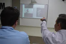 Instituto Roosevelt visit&oacute; el Laboratorio de An&aacute;lisis de Movimiento de la Escuela Nacional del Deporte