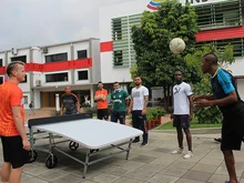 Comunidad universitaria de la IUEND vivió experiencia del Teqball2