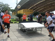 Comunidad universitaria de la IUEND vivió experiencia del Teqball9