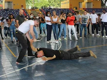 Por primera vez en Colombia, y en la IUEND, se realizó el curso de descubrimiento e iniciación de Krav Magá3